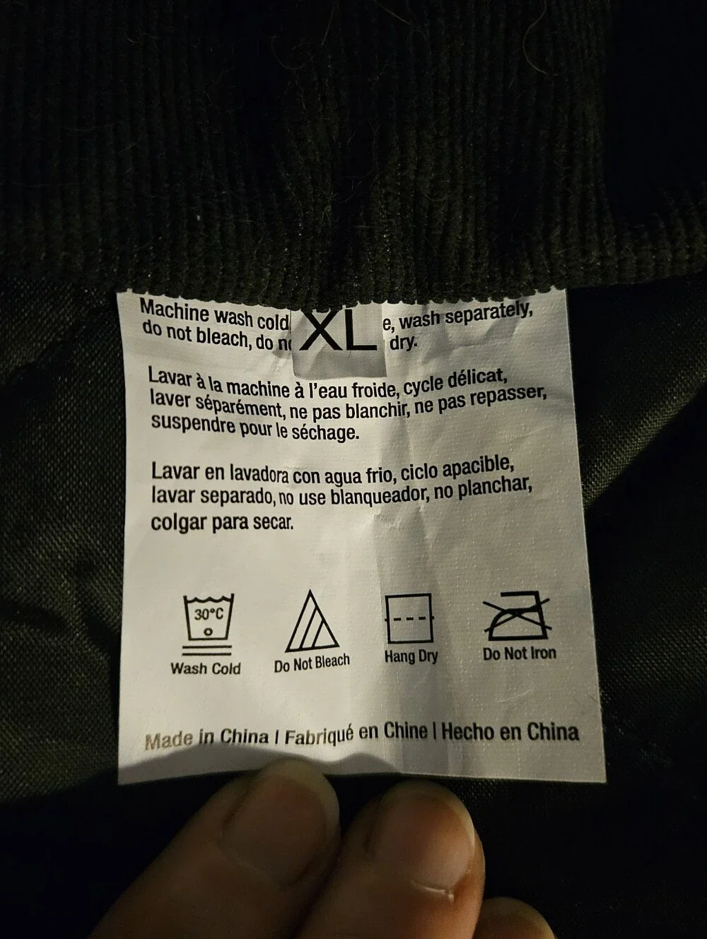 Carhartt size xl